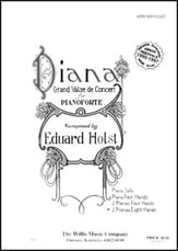 Diana-2 Piano 8 Hands piano sheet music cover